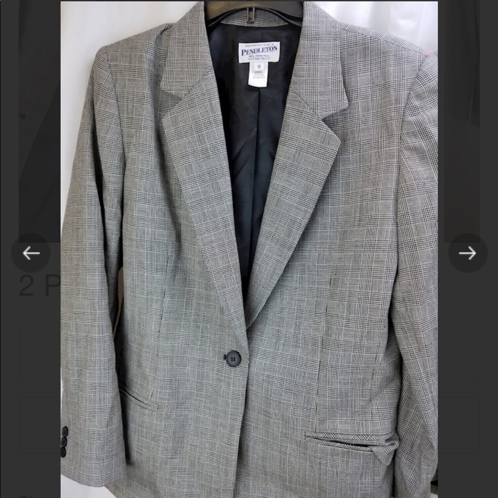 Pendleton 100% Virgin Wool Blazer Size 12